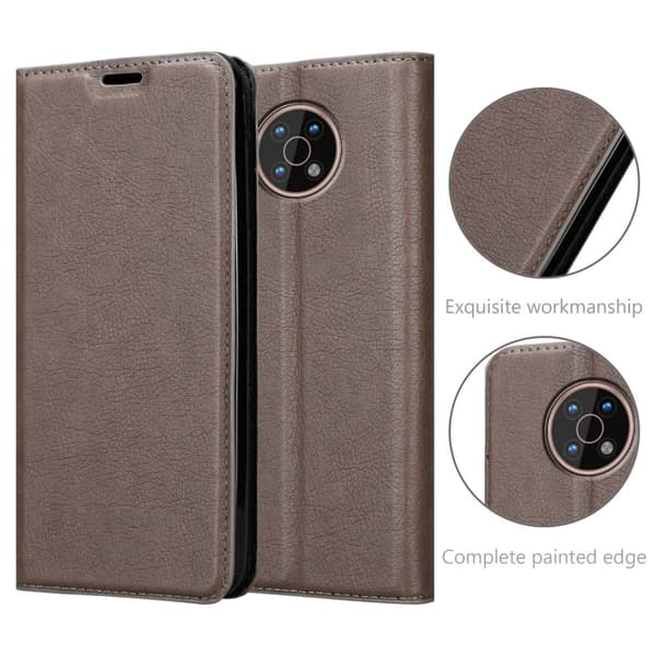 Nokia G50 5G Fodral Skal Plånboksfodral Case med magnetisk stängning, ståfunktion och kortficka