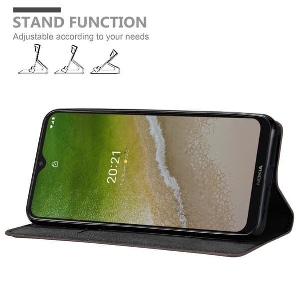 Nokia G50 5G Fodral Skal Plånboksfodral Case med magnetisk stängning, ståfunktion och kortficka