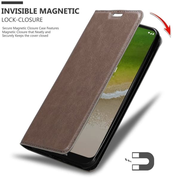Nokia G50 5G Fodral Skal Plånboksfodral Case med magnetisk stängning, ståfunktion och kortficka