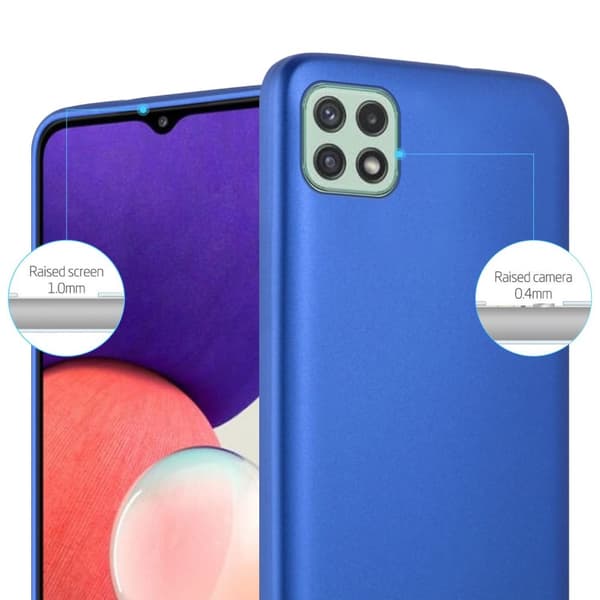 Samsung Galaxy A22 5G Suojakuori Kotelo valmistettu joustavasta TPU-silikonista