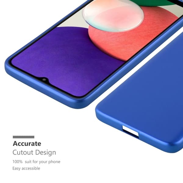 Samsung Galaxy A22 5G Suojakuori Kotelo valmistettu joustavasta TPU-silikonista