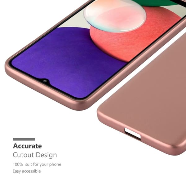 Samsung Galaxy A22 5G Suojakuori Kotelo valmistettu joustavasta TPU-silikonista