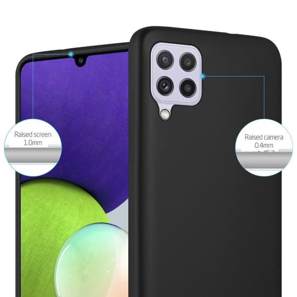 Samsung Galaxy A22 4G / M22 / M32 4G Skal Fodral Mobilskydd av flexibelt TPU-silikon