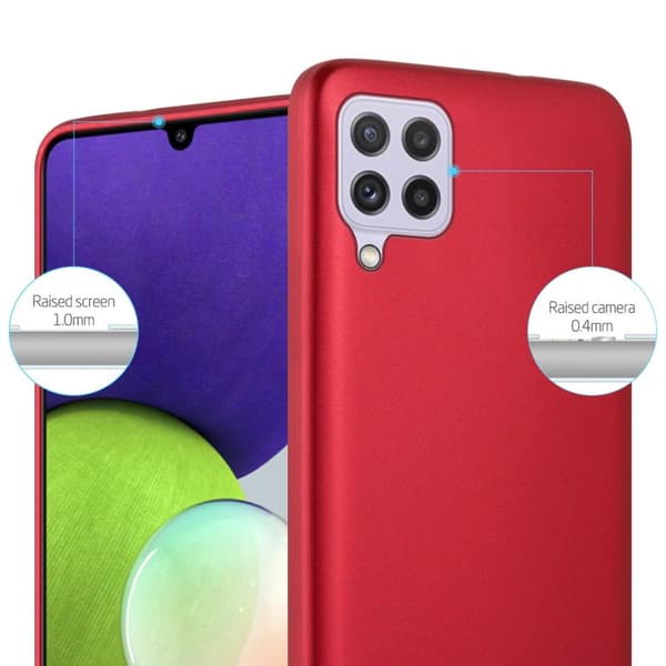 Samsung Galaxy A22 4G / M22 / M32 4G Skal Fodral Mobilskydd av flexibelt TPU-silikon
