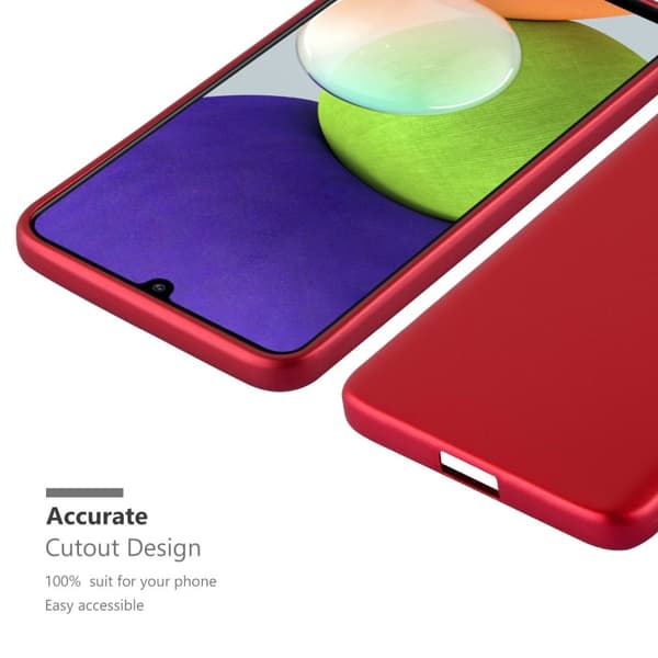 Samsung Galaxy A22 4G / M22 / M32 4G Skal Fodral Mobilskydd av flexibelt TPU-silikon