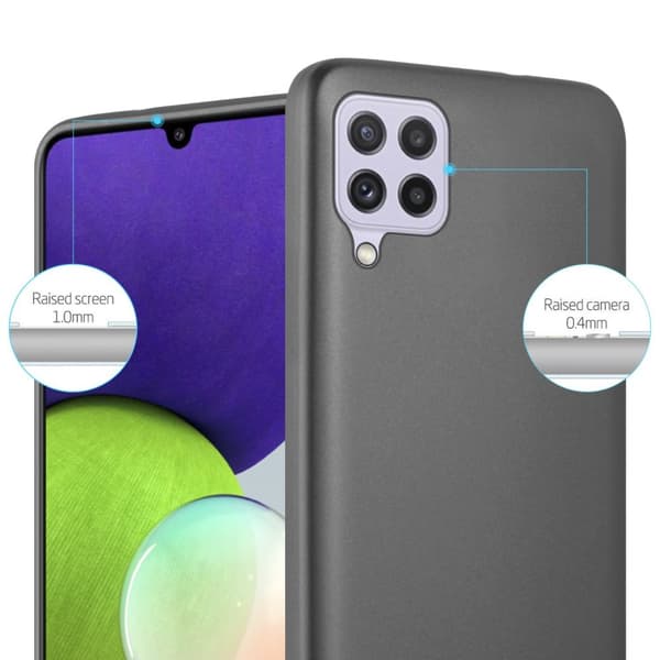 Samsung Galaxy A22 4G / M22 / M32 4G Skal Fodral Mobilskydd av flexibelt TPU-silikon