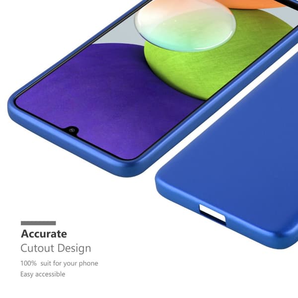 Samsung Galaxy A22 4G / M22 / M32 4G Skal Fodral Mobilskydd av flexibelt TPU-silikon