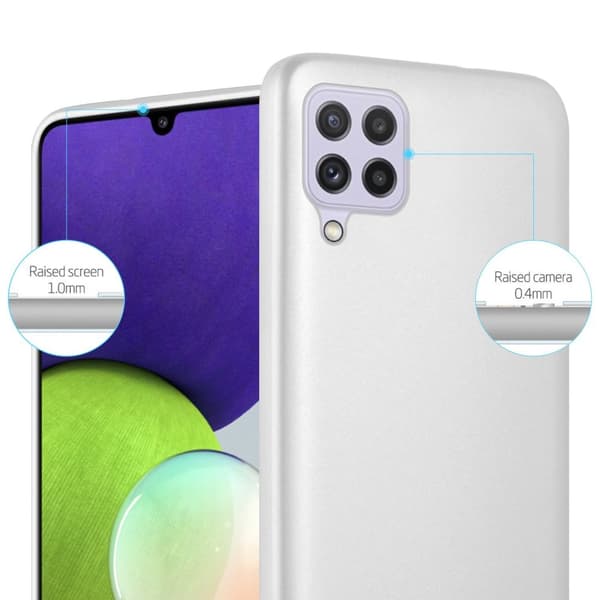 Samsung Galaxy A22 4G / M22 / M32 4G Suojakuori Kotelo valmistettu joustavasta TPU-silikonista