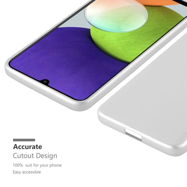 Samsung Galaxy A22 4G / M22 / M32 4G Suojakuori Kotelo valmistettu joustavasta TPU-silikonista