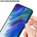 Miniatyrbilde 5 av 7: Deksel til Samsung Galaxy S22 Silikondeksel av TPU-silikon og bakside av herdet glass