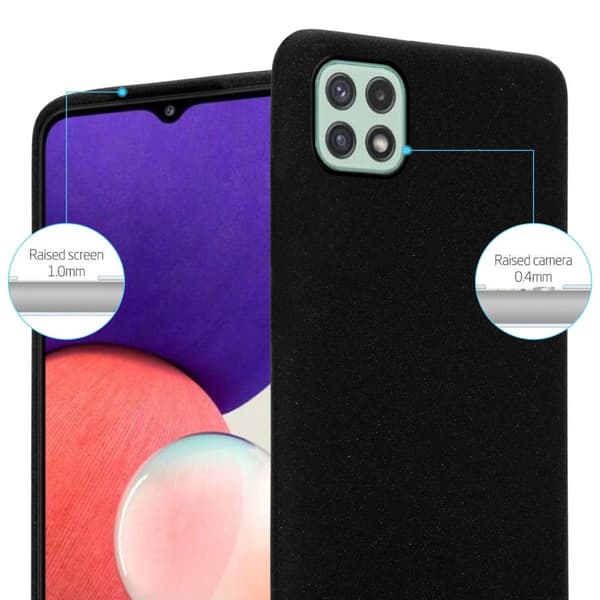 Samsung Galaxy A22 5G Skal Fodral Mobilskydd av flexibelt TPU-silikon