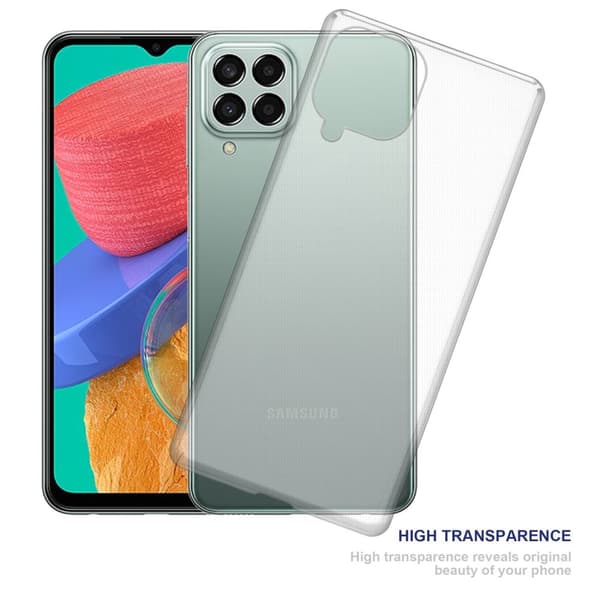 Samsung Galaxy M33 5G Cover Case Etui (Gennemsigtig)