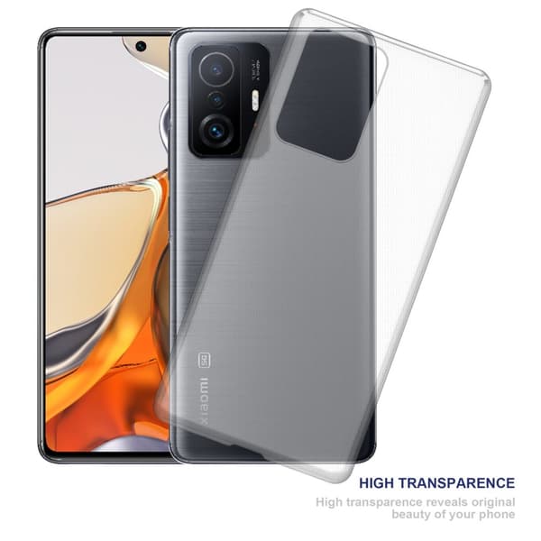 Xiaomi 11T / 11T PRO Suojakuori Suojakotelo valmistettu joustavasta TPU-silikonista