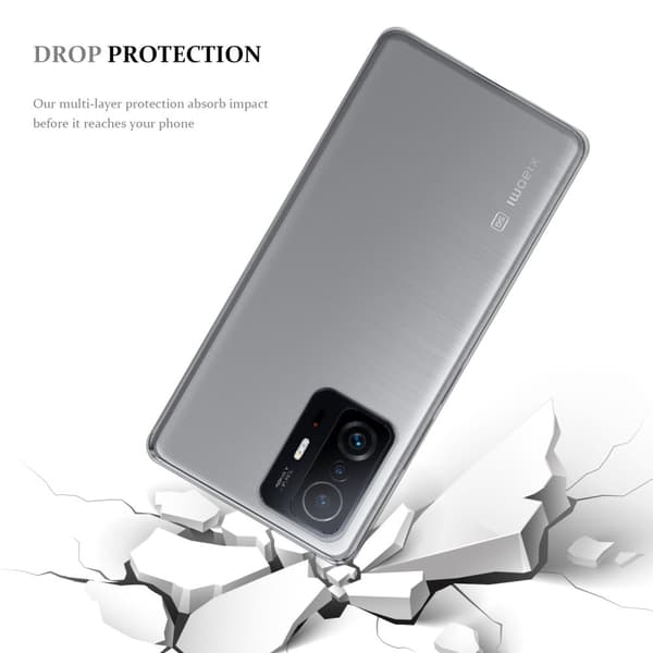 Xiaomi 11T / 11T PRO Suojakuori Suojakotelo valmistettu joustavasta TPU-silikonista