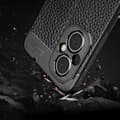 Miniatyrbilde 4 av 7: Deksel til OnePlus Nord N200 5G Beskyttelsesdeksel laget av TPU-silikon med påføring av edelt skinnimitasjon