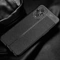 Miniatyrbilde 7 av 7: Deksel til OnePlus Nord N200 5G Beskyttelsesdeksel laget av TPU-silikon med påføring av edelt skinnimitasjon