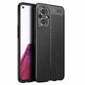 Miniatyrbilde 1 av 7: Deksel til OnePlus Nord N200 5G Beskyttelsesdeksel laget av TPU-silikon med påføring av edelt skinnimitasjon