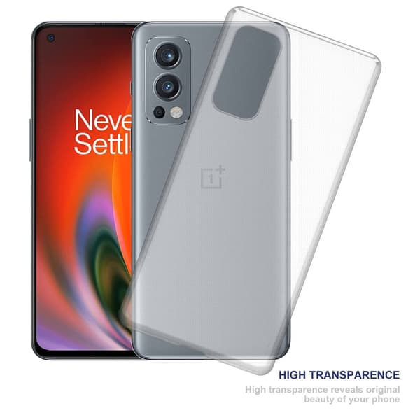OnePlus Nord 2 5G Cover Case Etui (Gennemsigtig)