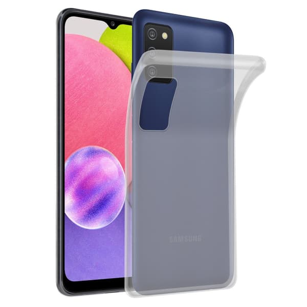 Samsung Galaxy A03s Skal Skal Fodral av flexibelt TPU-silikon Mobilskydd