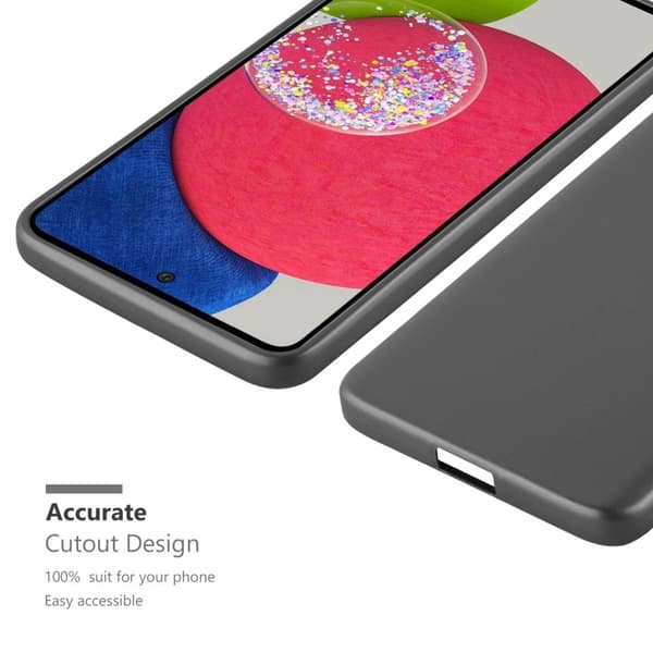 Deksel til Samsung Galaxy A52 (4G / 5G) / A52s Beskyttelsesdeksel laget av fleksibelt TPU-silikon