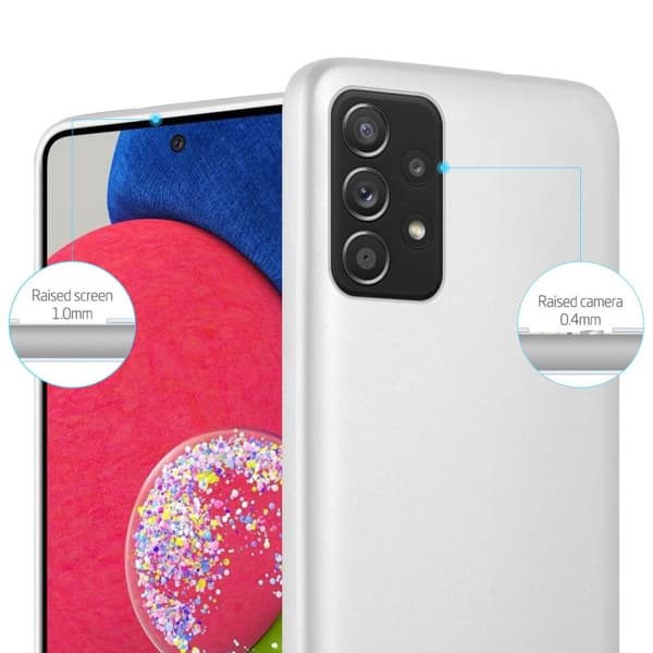 Deksel til Samsung Galaxy A52 (4G / 5G) / A52s Beskyttelsesdeksel laget av fleksibelt TPU-silikon