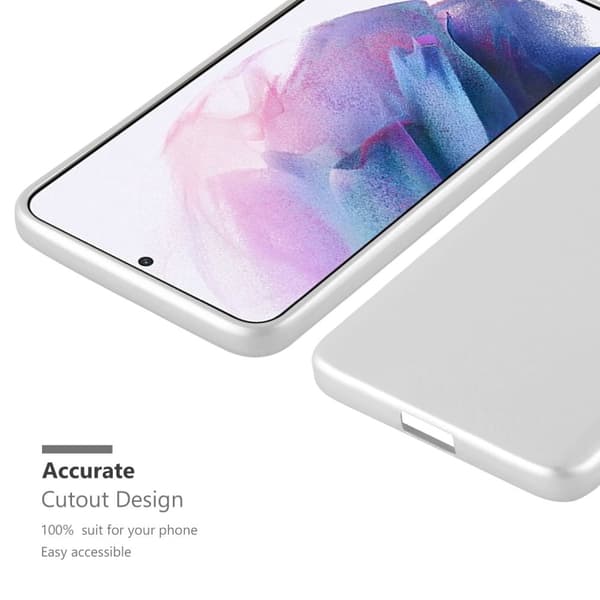 Deksel til Samsung Galaxy S22 Beskyttelsesdeksel laget av fleksibelt TPU-silikon