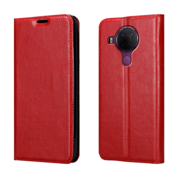 Nokia 5.4 Fodral Skal Plånboksfodral Case med magnetisk stängning, ståfunktion och kortficka