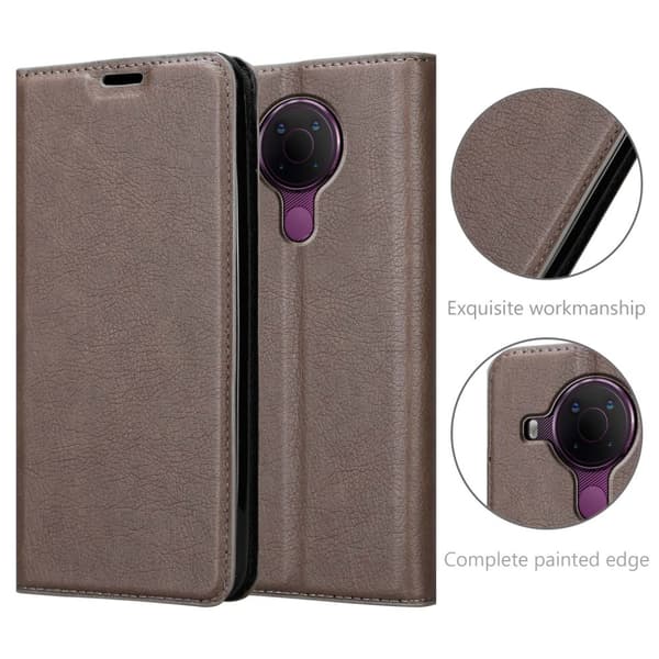Nokia 5.4 Fodral Skal Plånboksfodral Case med magnetisk stängning, ståfunktion och kortficka
