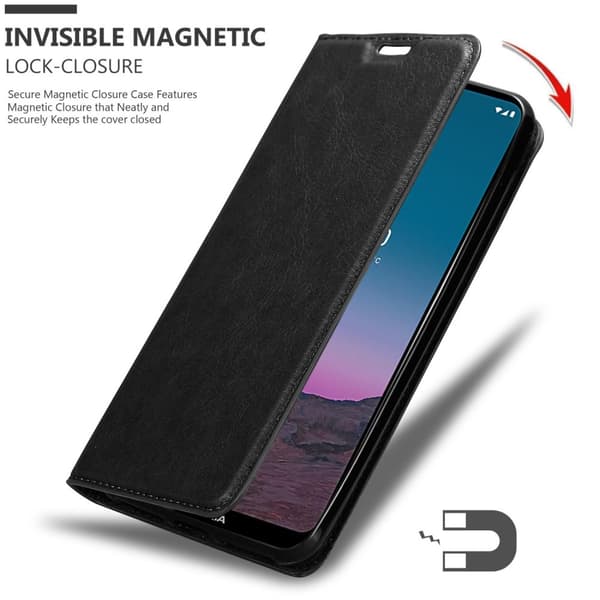 Nokia 5.4 Fodral Skal Plånboksfodral Case med magnetisk stängning, ståfunktion och kortficka