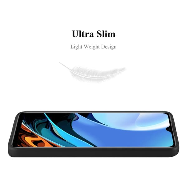 Deksel til Xiaomi RedMi 9T / POCO M3 Beskyttelsesdeksel laget av fleksibelt TPU-silikon