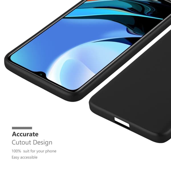 Deksel til Xiaomi RedMi 9T / POCO M3 Beskyttelsesdeksel laget av fleksibelt TPU-silikon