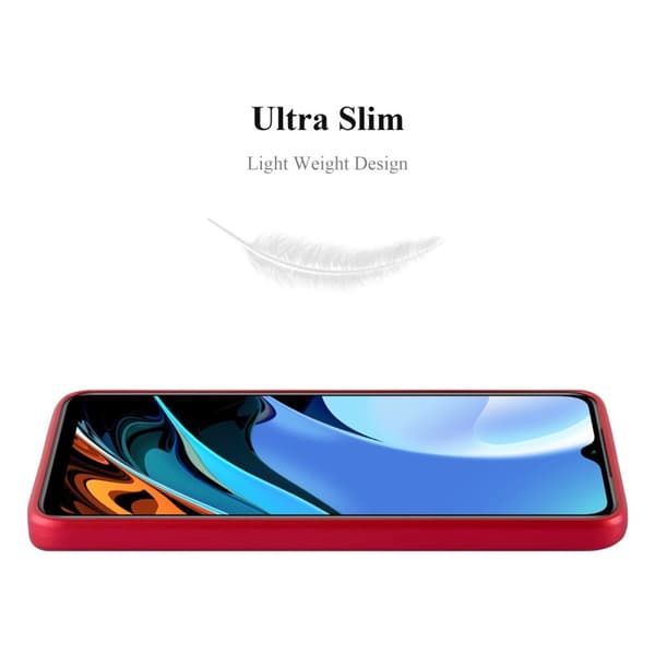 Deksel til Xiaomi RedMi 9T / POCO M3 Beskyttelsesdeksel laget av fleksibelt TPU-silikon