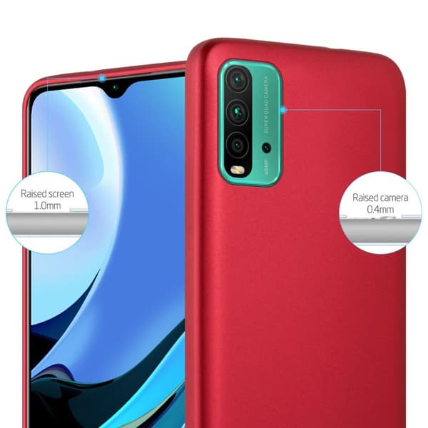 Deksel til Xiaomi RedMi 9T / POCO M3 Beskyttelsesdeksel laget av fleksibelt TPU-silikon