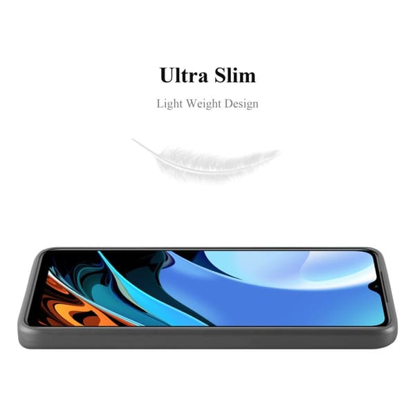 Deksel til Xiaomi RedMi 9T / POCO M3 Beskyttelsesdeksel laget av fleksibelt TPU-silikon