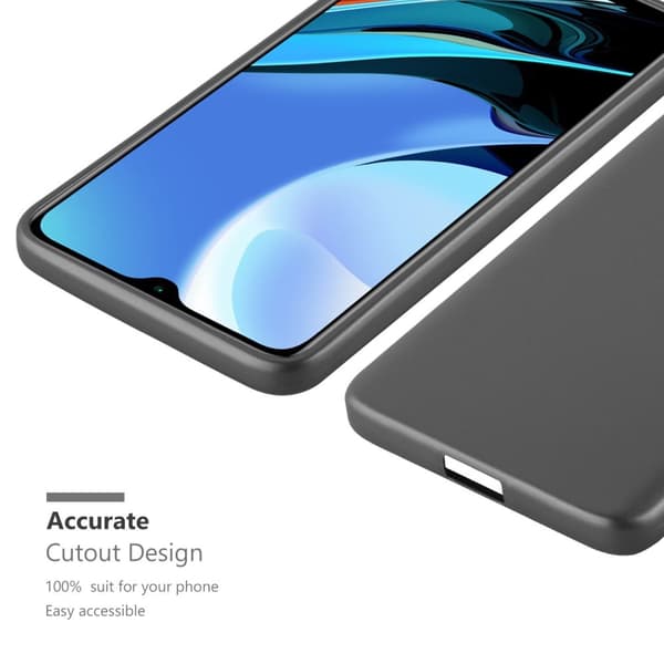 Deksel til Xiaomi RedMi 9T / POCO M3 Beskyttelsesdeksel laget av fleksibelt TPU-silikon