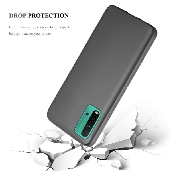 Deksel til Xiaomi RedMi 9T / POCO M3 Beskyttelsesdeksel laget av fleksibelt TPU-silikon
