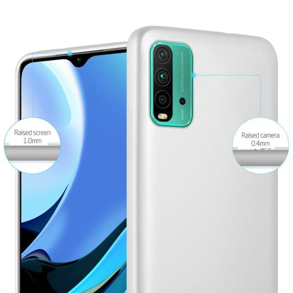 Deksel til Xiaomi RedMi 9T / POCO M3 Beskyttelsesdeksel laget av fleksibelt TPU-silikon
