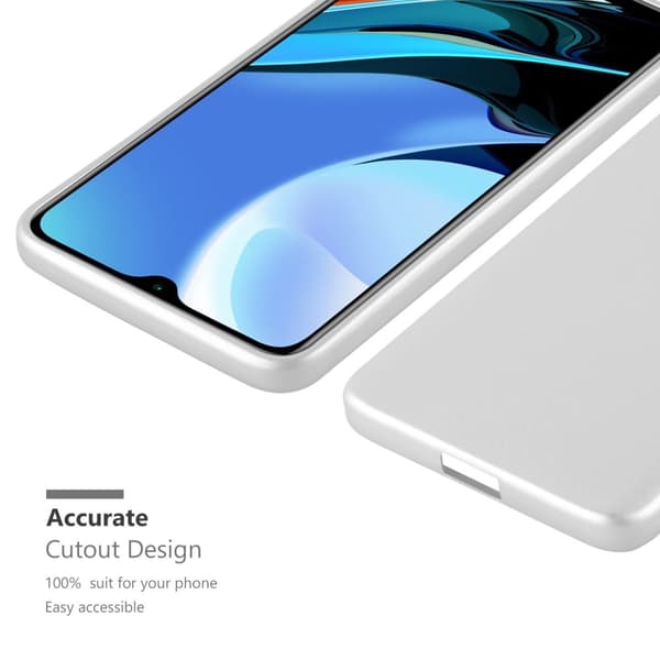 Deksel til Xiaomi RedMi 9T / POCO M3 Beskyttelsesdeksel laget av fleksibelt TPU-silikon