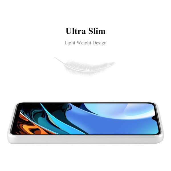 Deksel til Xiaomi RedMi 9T / POCO M3 Beskyttelsesdeksel laget av fleksibelt TPU-silikon