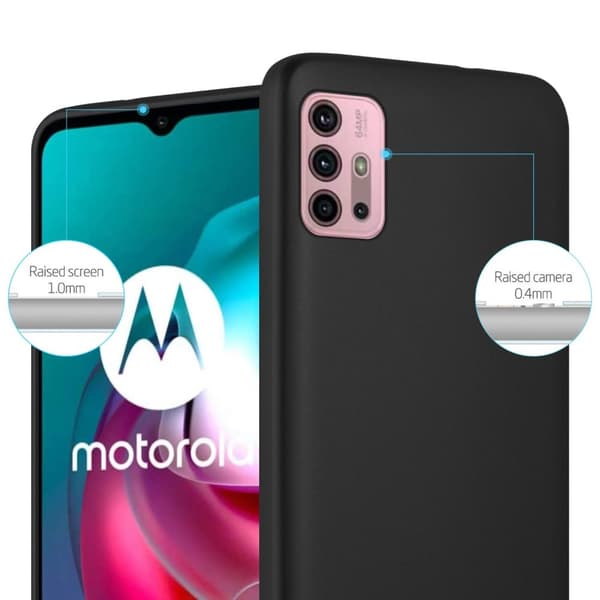 Motorola MOTO G10 / G30 Suojakuori Kotelo valmistettu joustavasta TPU-silikonista
