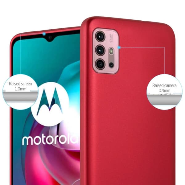 Motorola MOTO G10 / G30 Suojakuori Kotelo valmistettu joustavasta TPU-silikonista