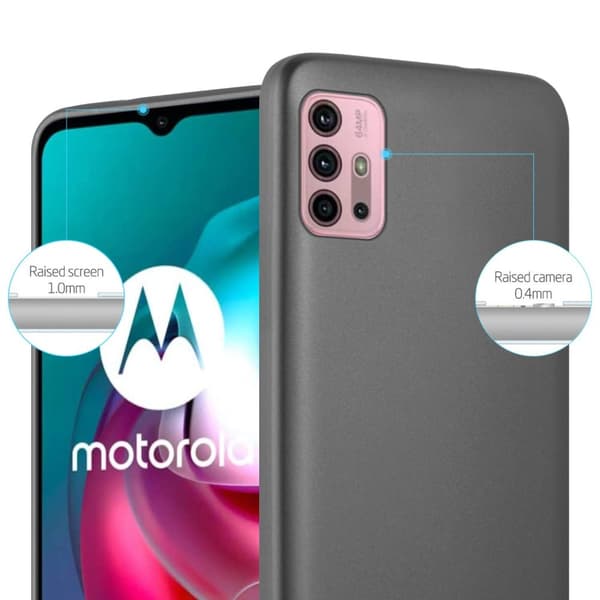 Motorola MOTO G10 / G30 Suojakuori Kotelo valmistettu joustavasta TPU-silikonista