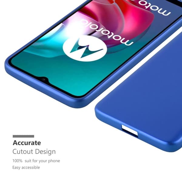 Motorola MOTO G10 / G30 Suojakuori Kotelo valmistettu joustavasta TPU-silikonista