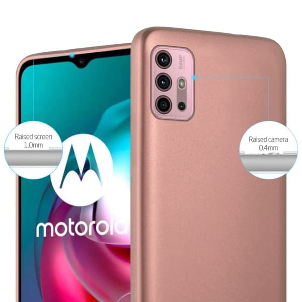 Motorola MOTO G10 / G30 Suojakuori Kotelo valmistettu joustavasta TPU-silikonista