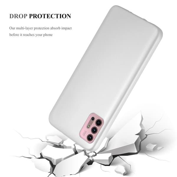 Motorola MOTO G10 / G30 Suojakuori Kotelo valmistettu joustavasta TPU-silikonista