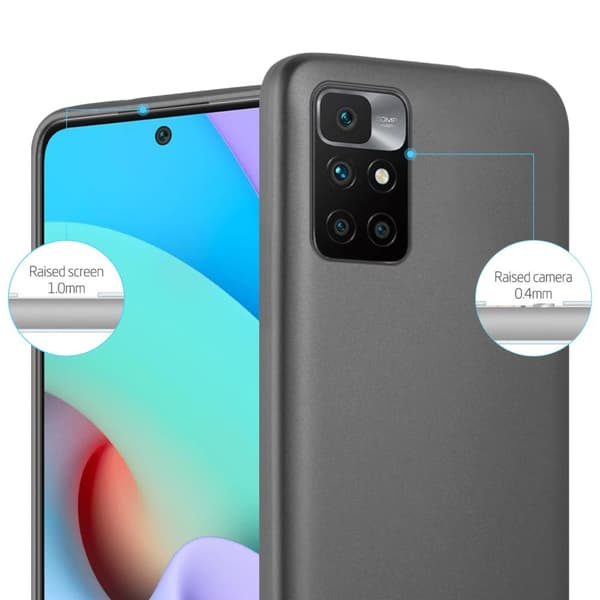 Xiaomi RedMi 10 4G Skal Fodral Mobilskydd av flexibelt TPU-silikon