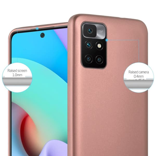 Xiaomi RedMi 10 4G Skal Fodral Mobilskydd av flexibelt TPU-silikon