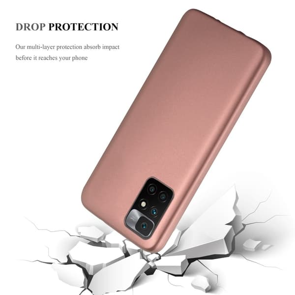 Xiaomi RedMi 10 4G Skal Fodral Mobilskydd av flexibelt TPU-silikon
