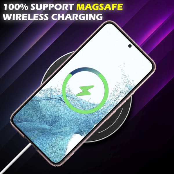 Samsung Galaxy S22 PLUS Suojakuori Hard Case Suojakotelo metallin näköinen suojus naarmuja ja iskuja vastaan