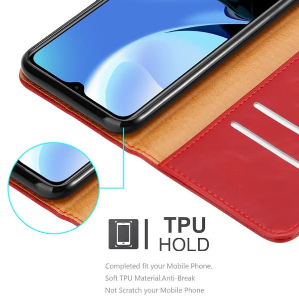 Xiaomi RedMi 9T / POCO M3 Suojakotelo Suojakuori Lompakkokotelo Matkapuhelinkotelo jossa magneettisuljenta, jalusta-toiminto ja korttitasku